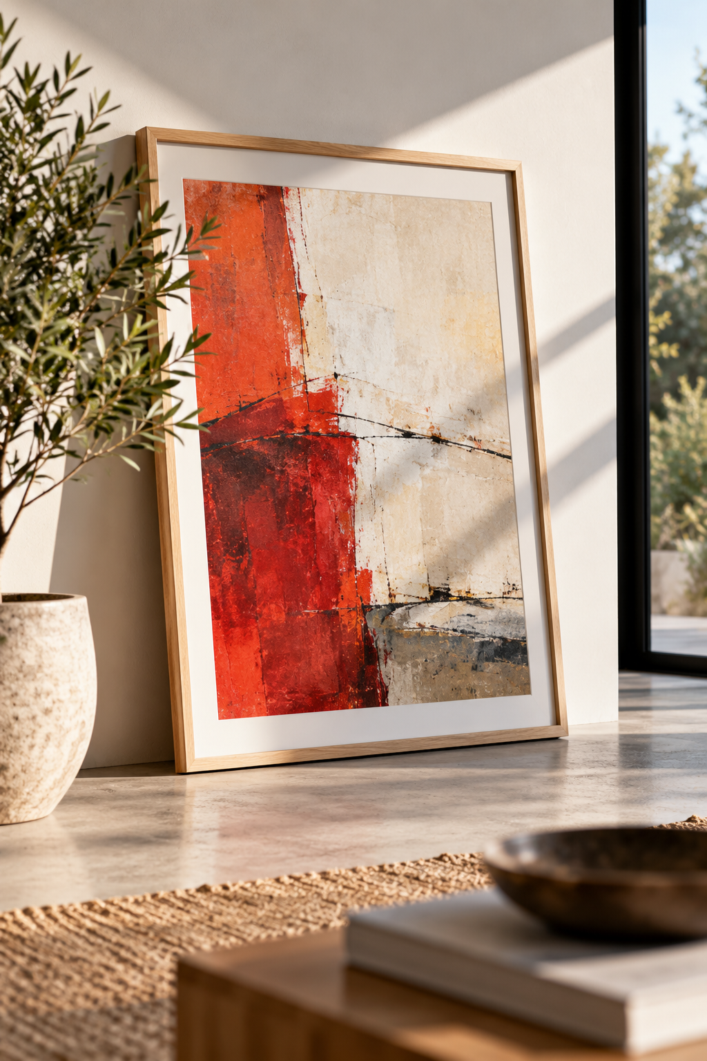 Gerahmtes Kunstwerk als Beispiel für ein Exponat der Online-Auktion von GGL Austria